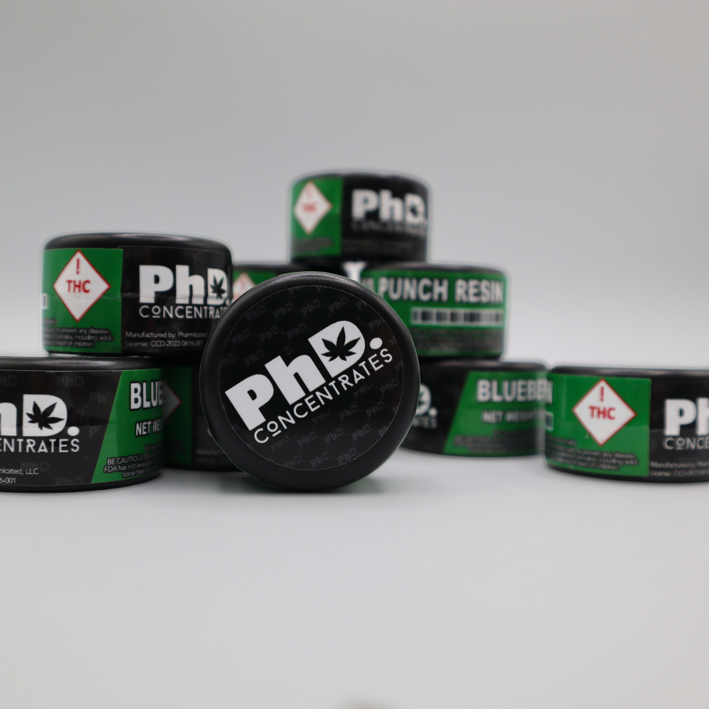 PhD Concentrate 1g (10ct) -  Zlush Runtz (H) - Crumble