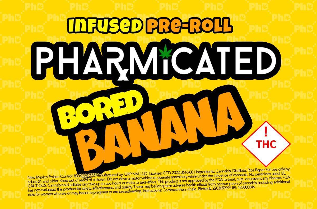 INFUSED - PhD 1.5g Pre-Roll (10 Count) - Bored Banana (I)