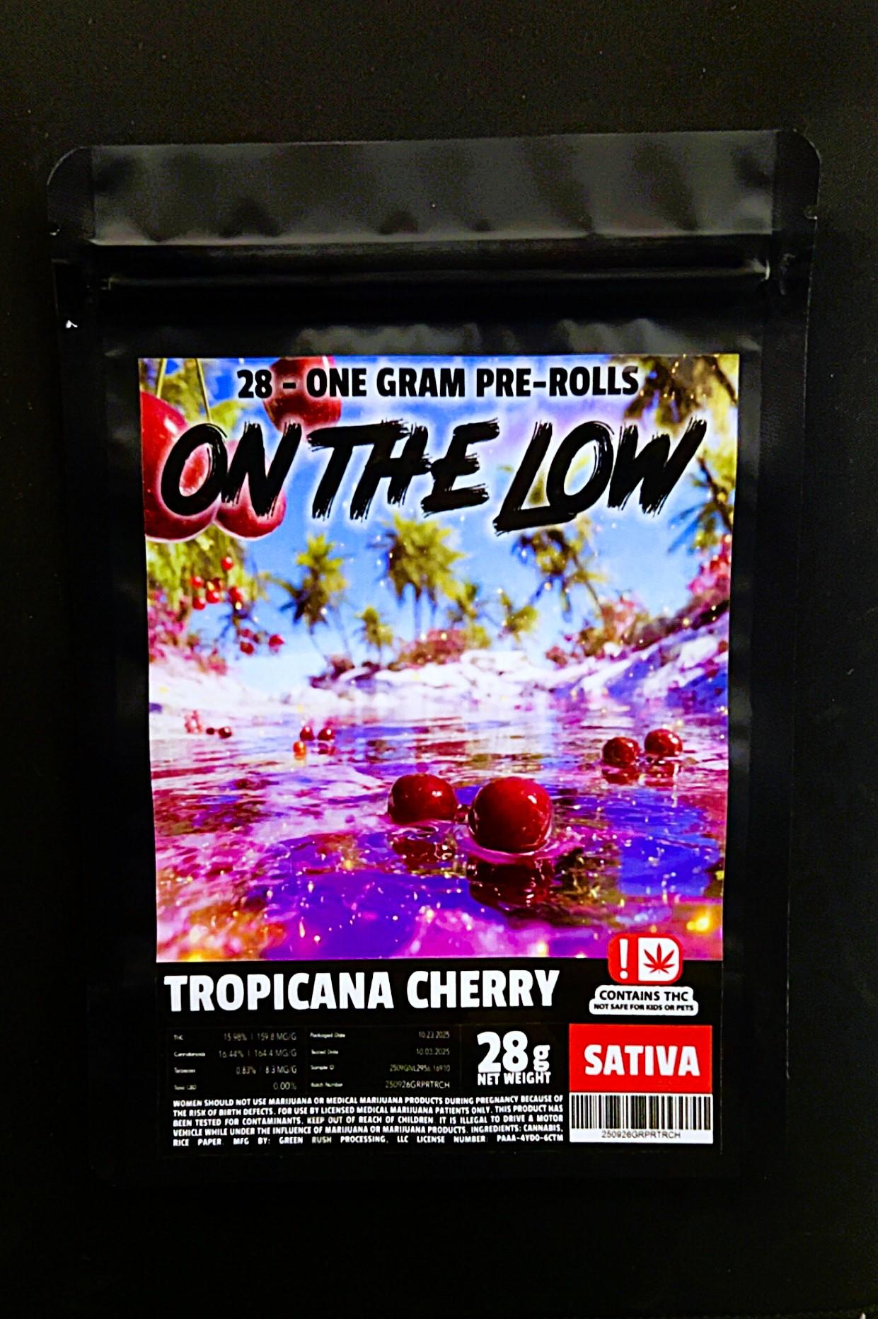 OTL 28-1g Pre-Roll Packs (5 per case) - Tropicana Cherry (S)