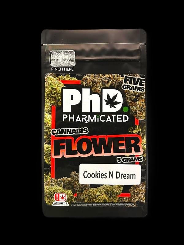 PhD-Pre-Pack 5g (flower) - Cookies N Dream (S)