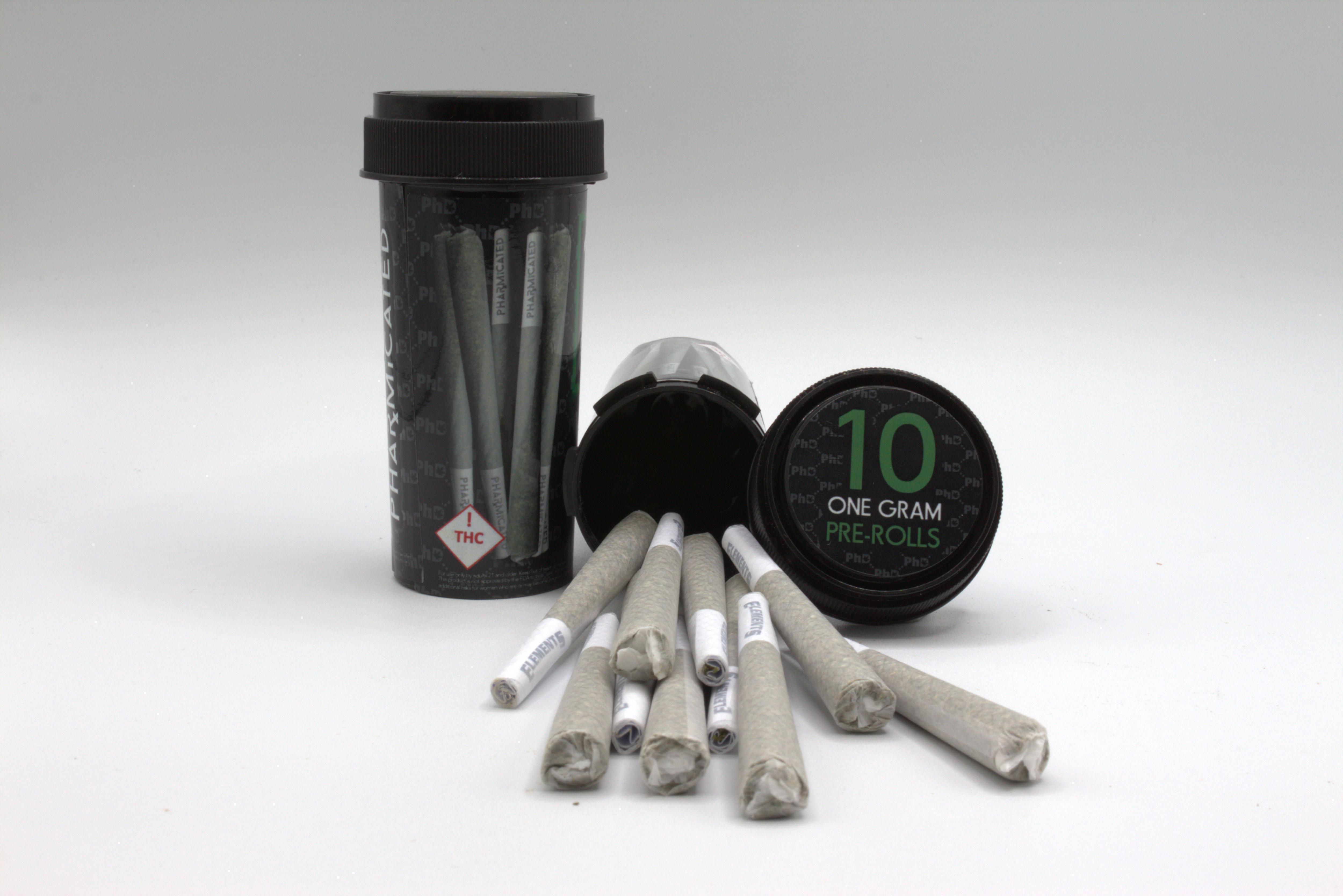 PhD 10-1g Pre-Roll (5 per case) - Chemdawg (H)