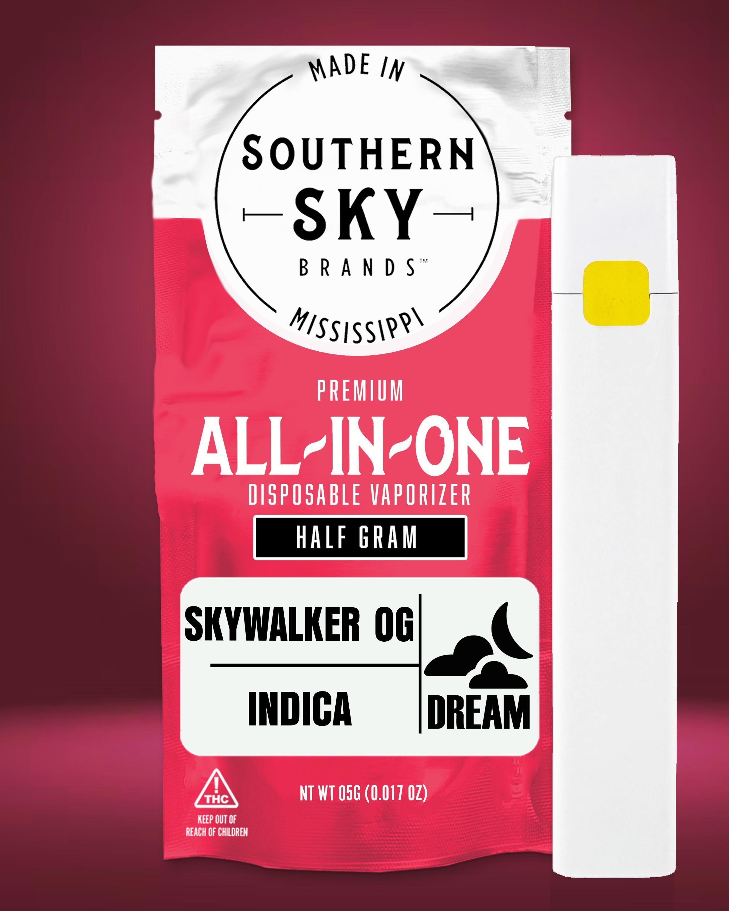 0.5g Skywalker OG Sleep Disposable Vape (58.9% THC, 10% CBD, 13% CBN) - INDICA SLEEP