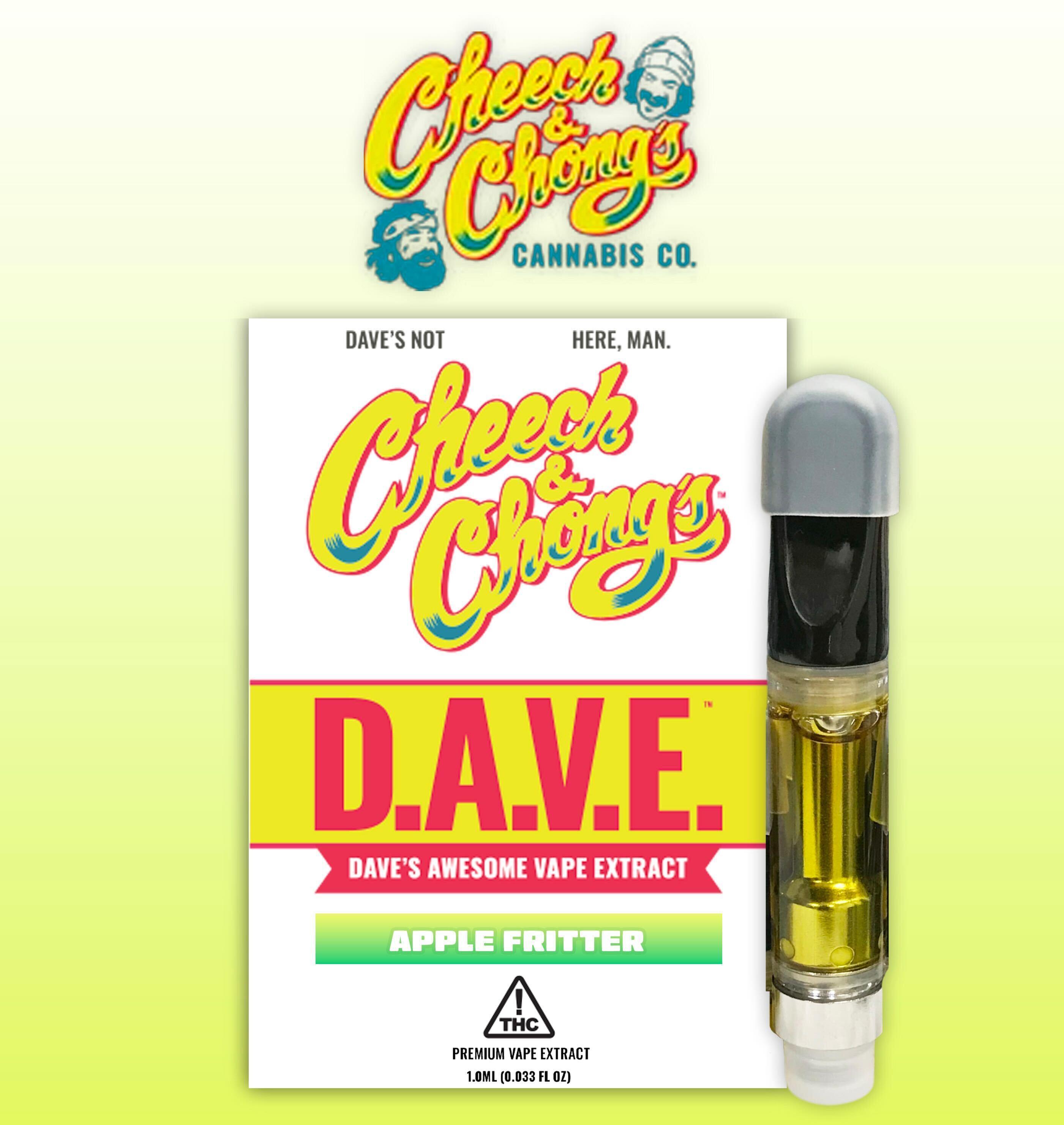 Cheech & Chong - 1g Apple Fritter Vape Cart (58.8% THC, 6.33% Terpenes) - SATIVA