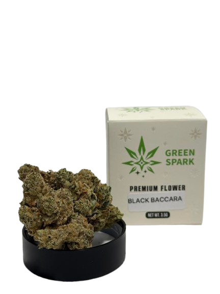 Green Spark Black Baccara 3.5G Jar