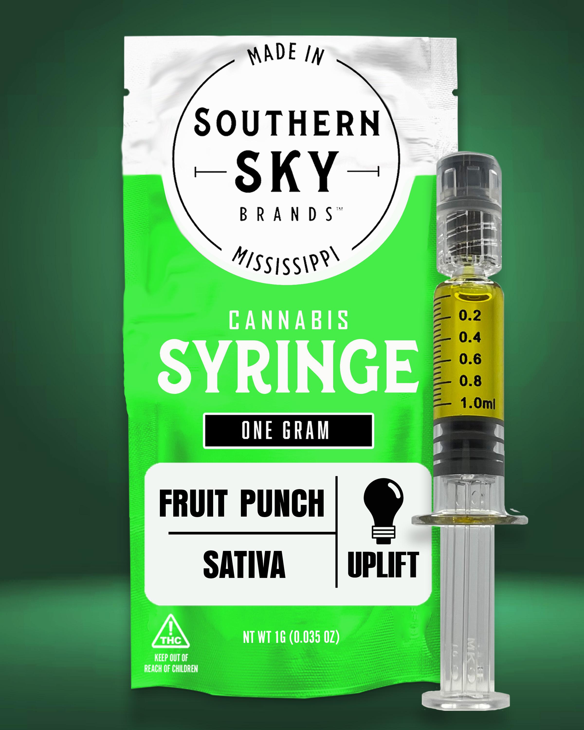 1g Fruit Punch Syringe (59.0% THC, 4.46% Terpenes) - SATIVA