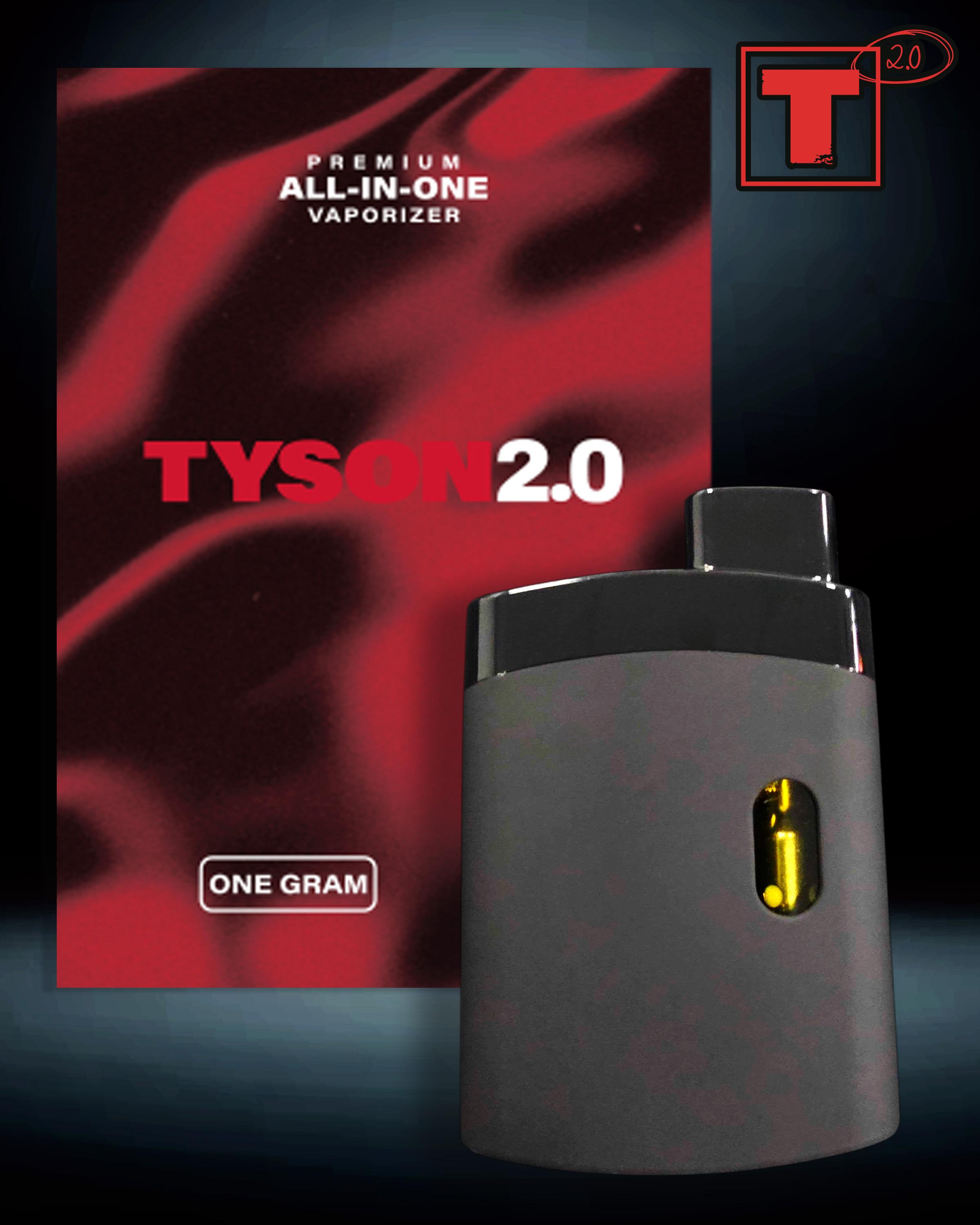 Tyson 2.0 - 1g Tiger Milk Vape Disposable (54.0% THC, 3.34% Terps) - HYBRID