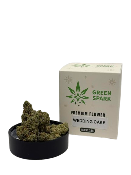 Green Spark Wedding Cake 14G