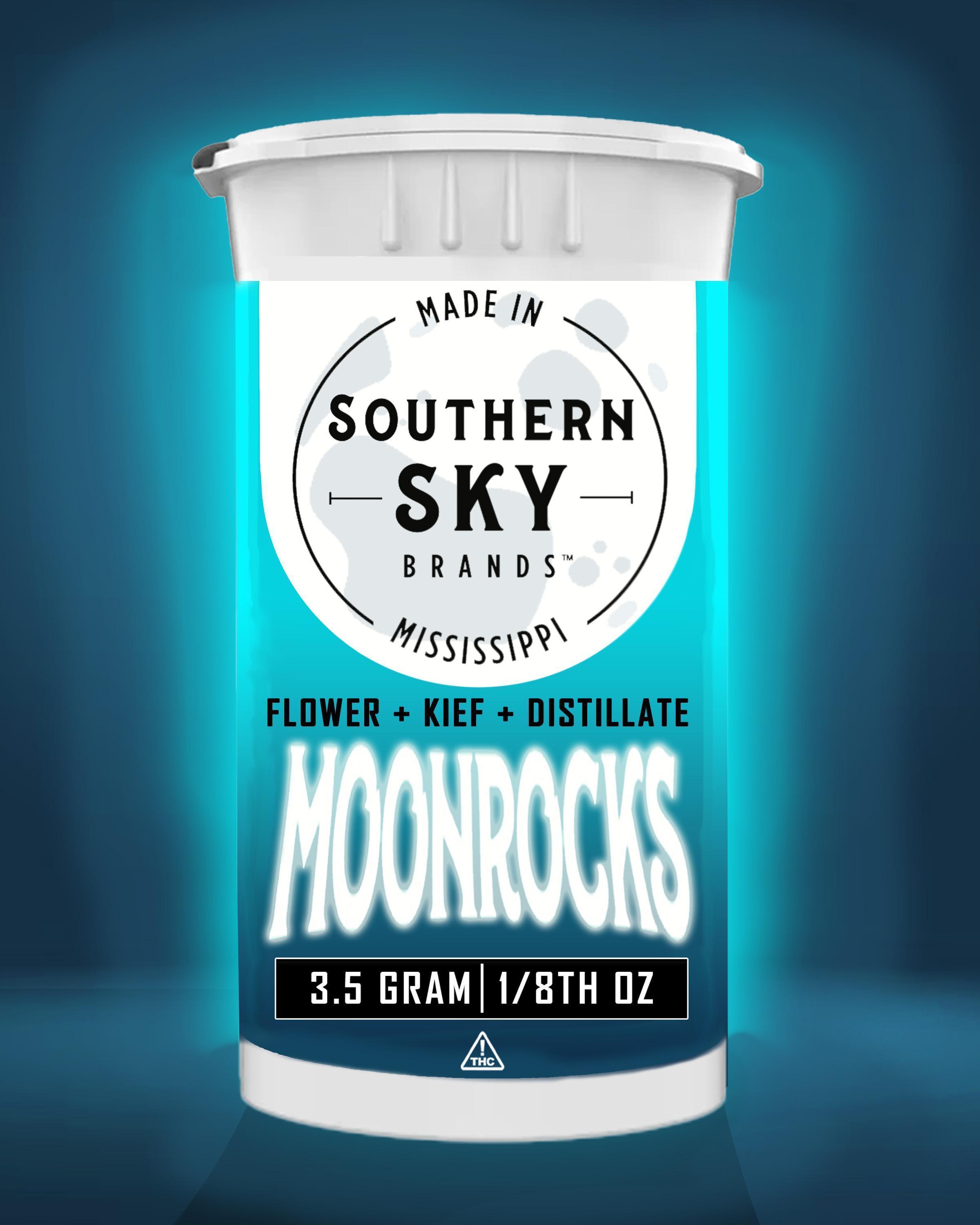 3.5g Sunset '98 Moonrocks (43.7% THC, 3.25% Terpenes) - INDICA