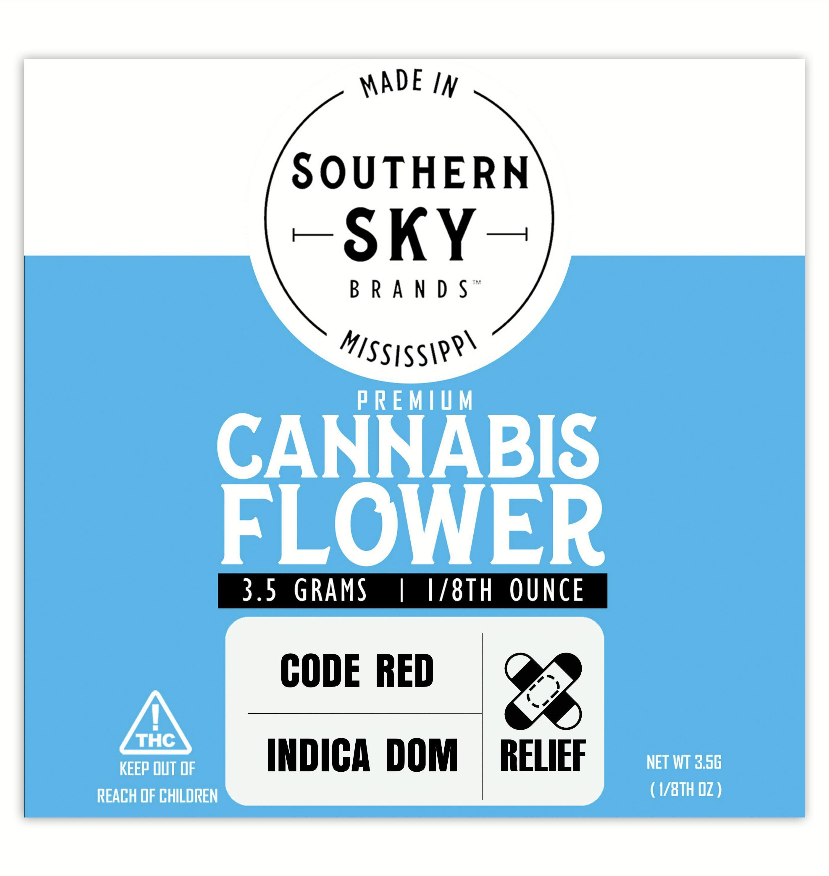 Code Red (27.9% THC, 3.18% Terpenes) - INDICA HYBRID