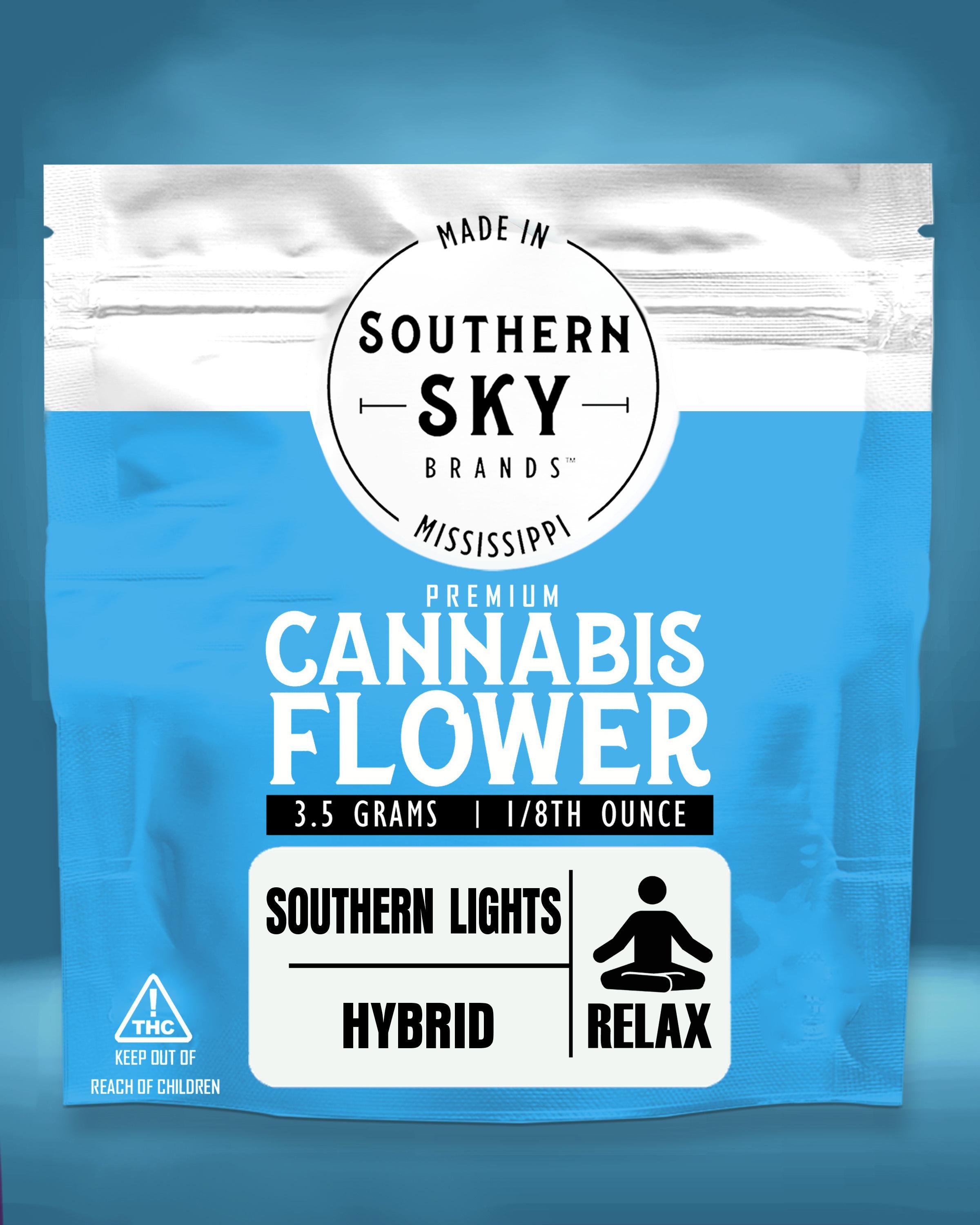 Southern Lights (28% THC, 2.21% Terpenes) - HYBRID