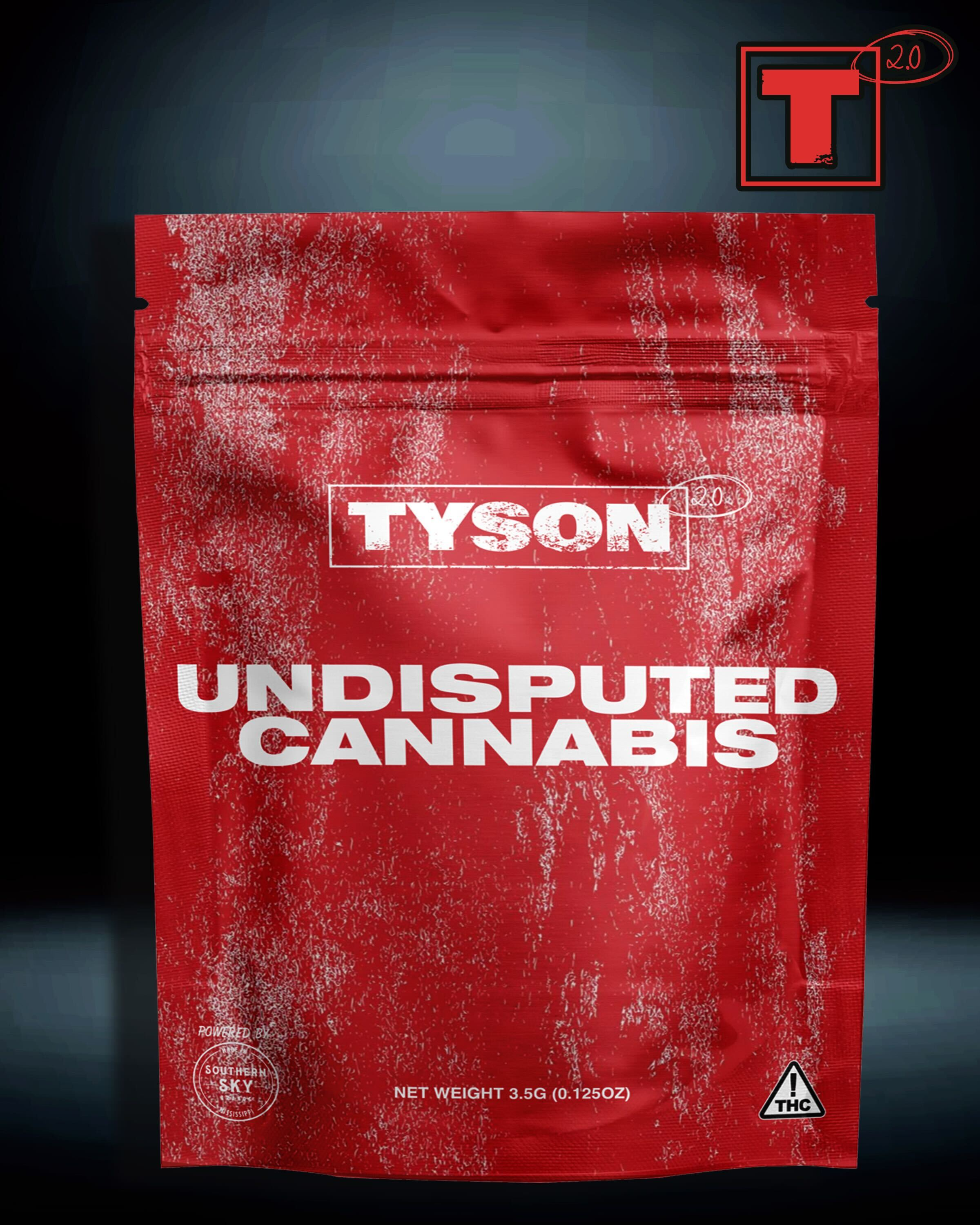 Tyson 2.0 Pound for Poundcake (28.5% THC, 2.88% Terpenes) - INDICA HYBRID