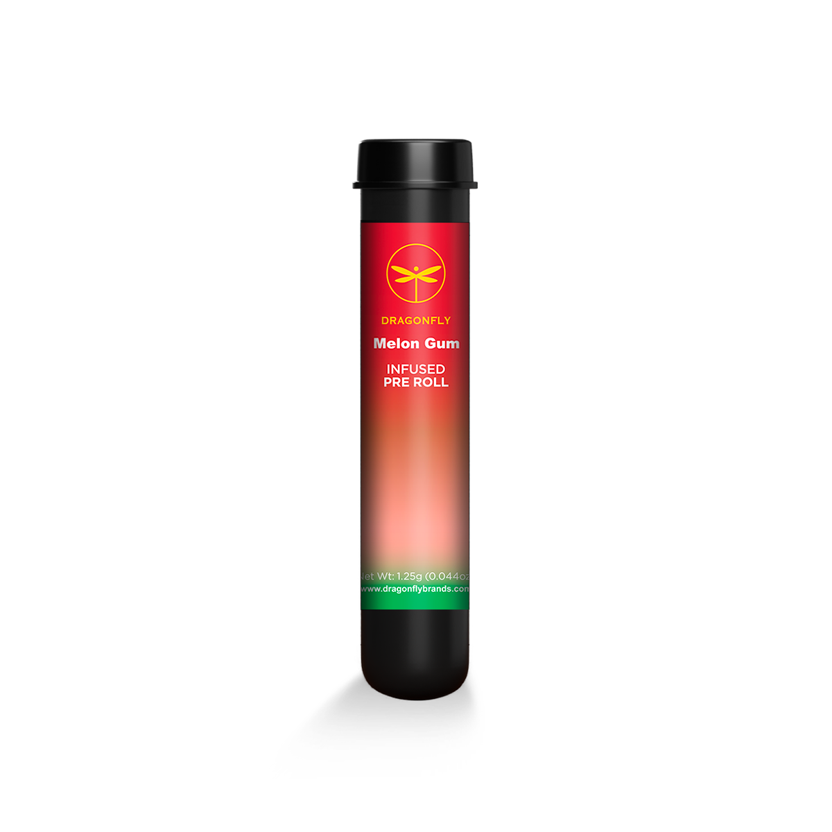 Dragonfly 1.25g Infused Preroll — Melon Gum