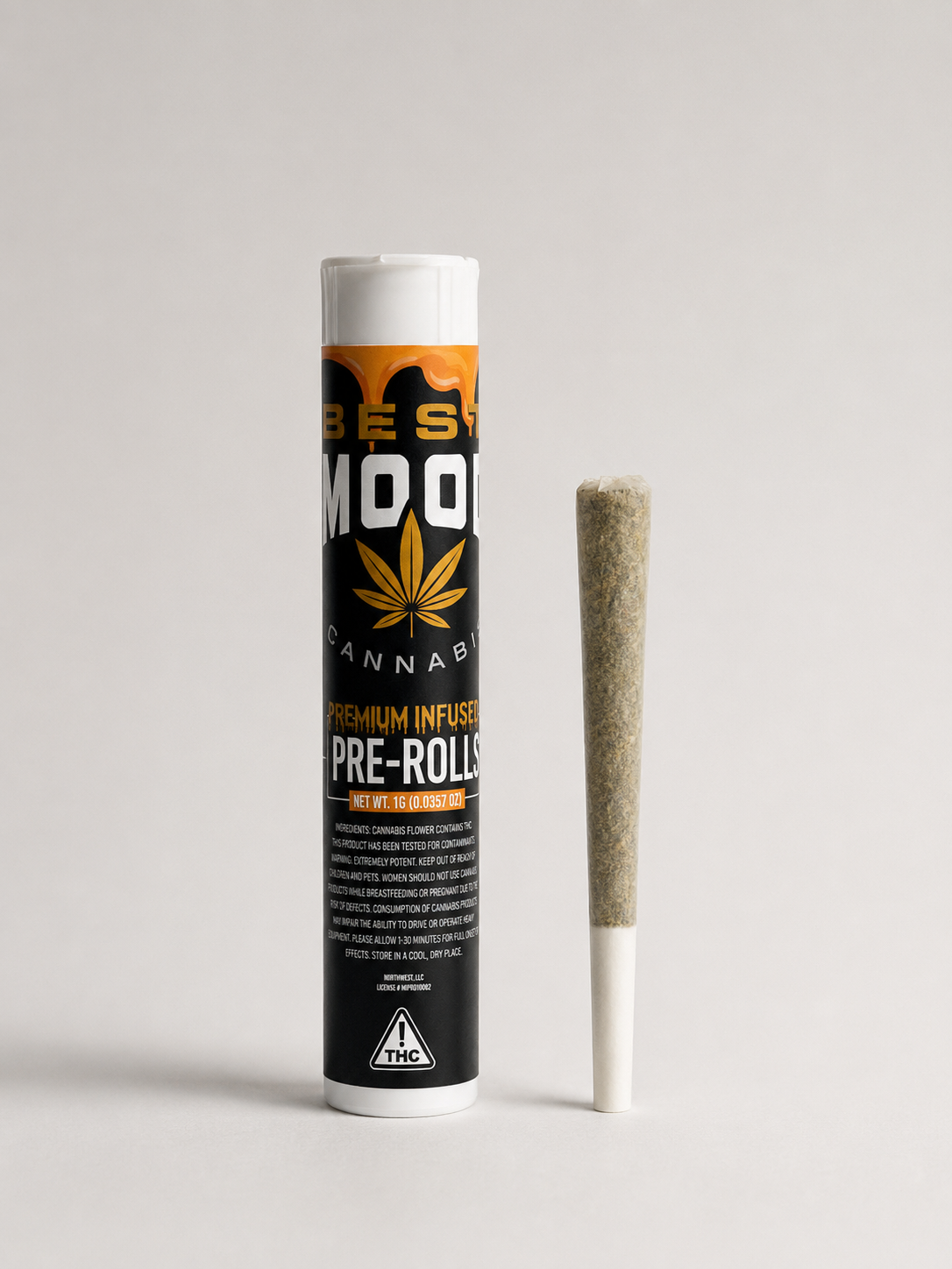 Red Rainbow - Infused Pre Roll 1g (Hybrid)