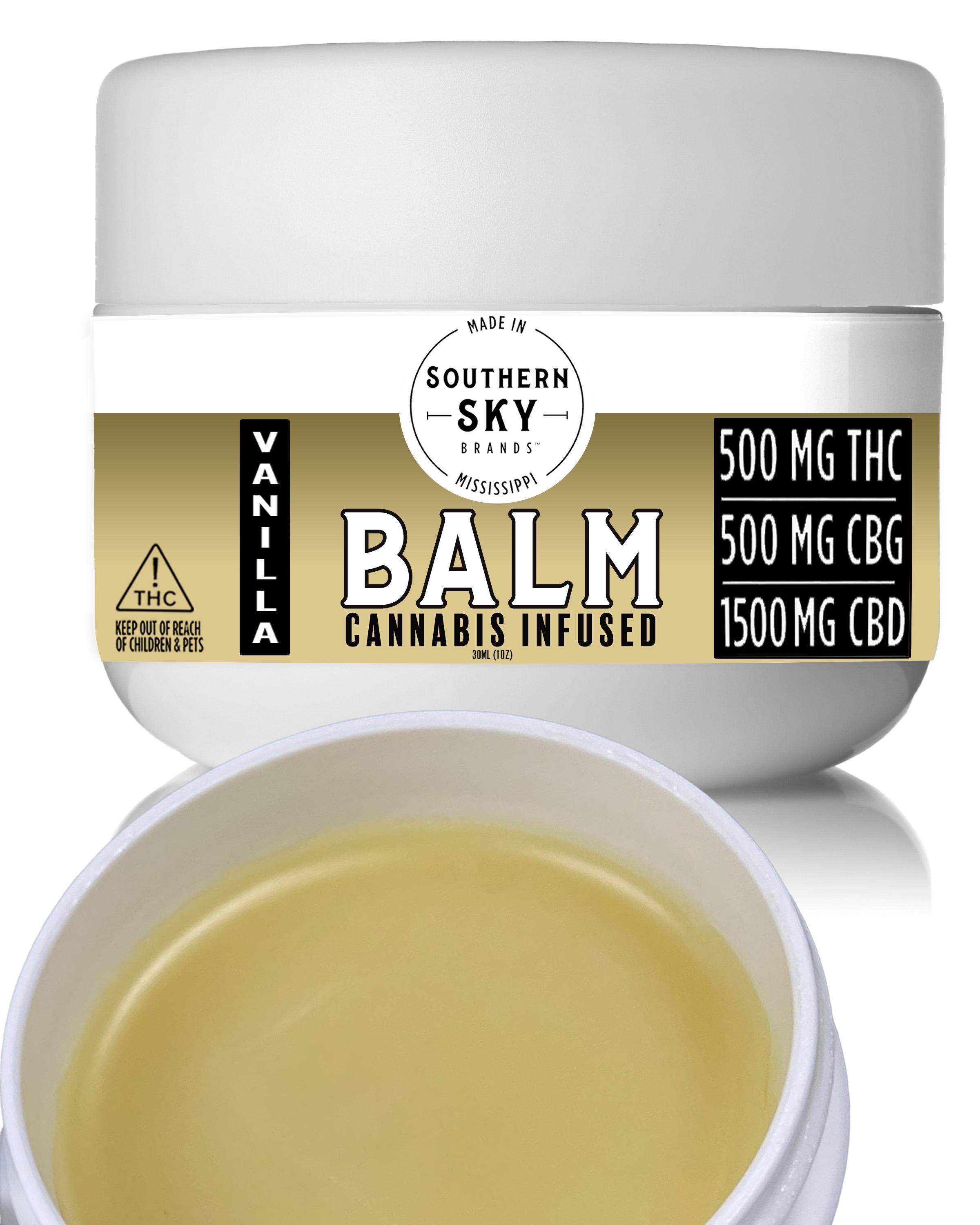 Award-Winning Vanilla Topical Balm (528mg THC, 2015mg CBD, 689mg CBG)