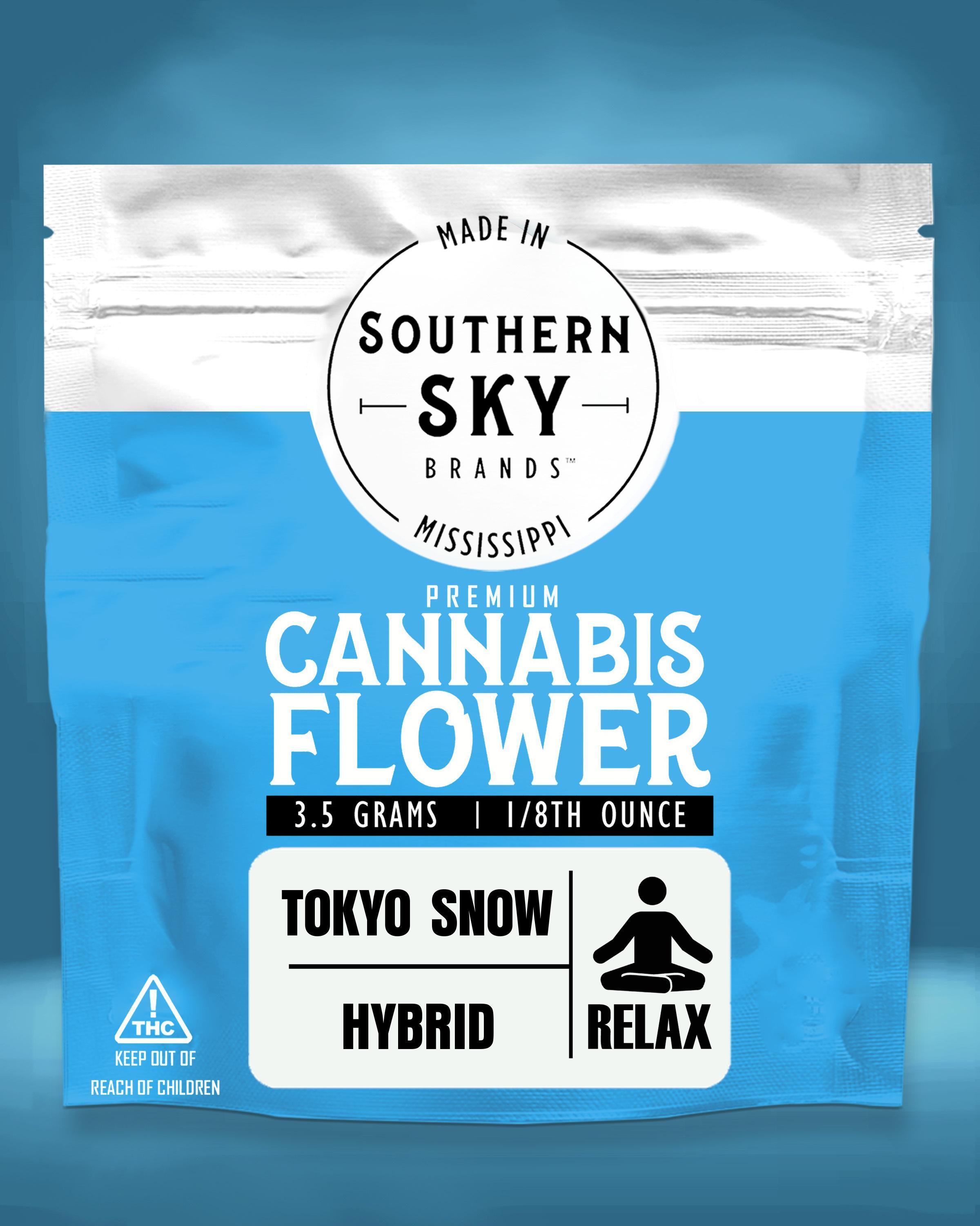 Tokyo Snow (27.1% THC, 2.43% Terpenes) - HYBRID